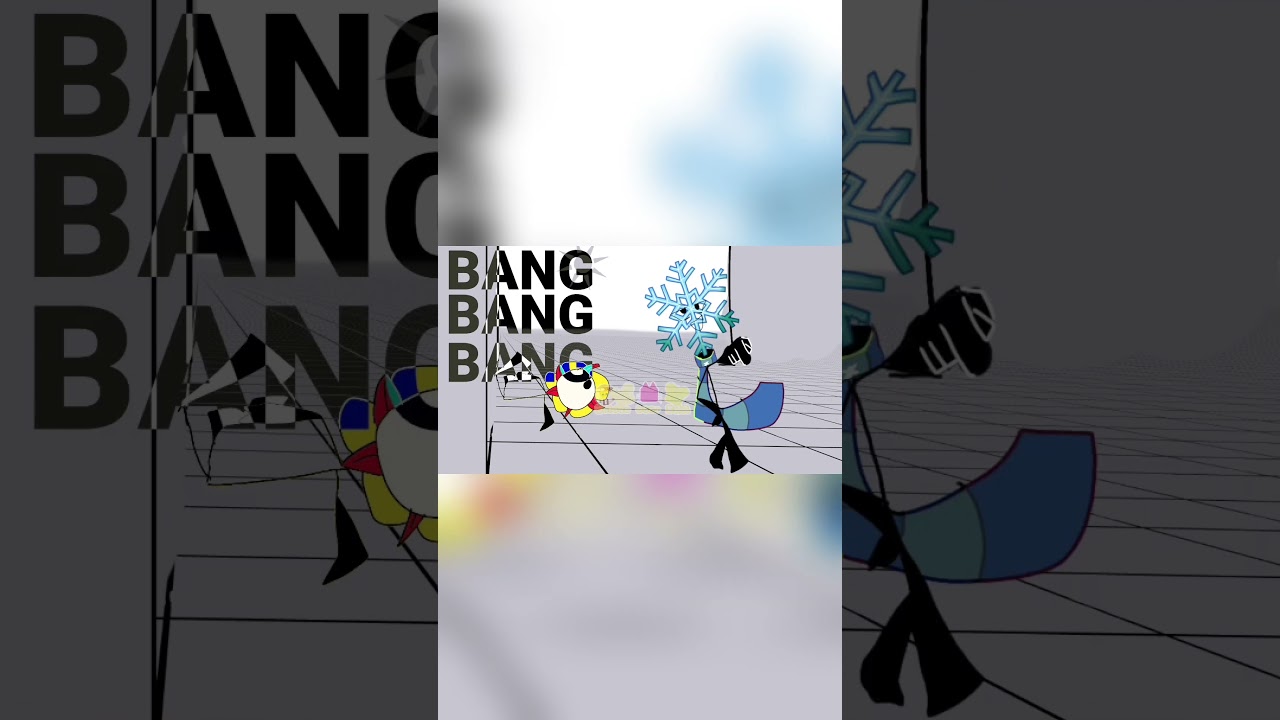 bang bang bang animation meme #fypviralシ #osc #bfdi #oc #art #animation #trending/Golden bear SBA