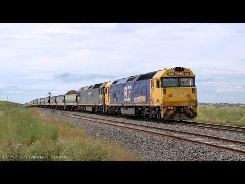 7731V Pacific National Grain Train (6/11/2021) - PoathTV Australian Railways