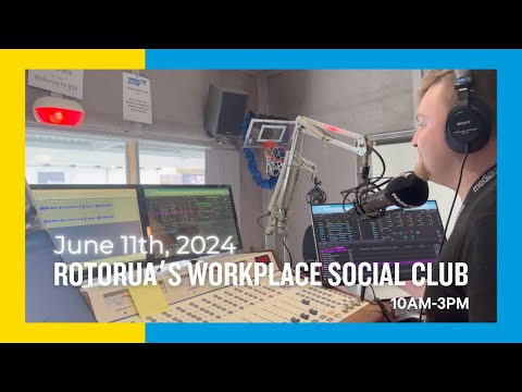 Jack Girling - More FM Rotorua Workplace Social Club - Video Aircheck (June 2024)