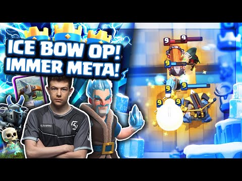 ICE-BOW OP! DIESES DECK WIRD IMMER IN DER META BLEIBEN! Clash Royale deutsch/german