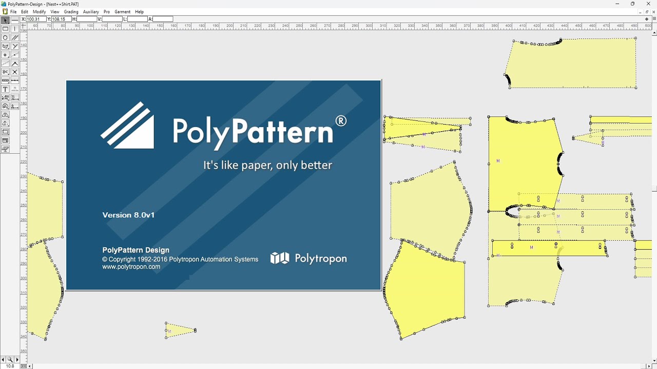PolyPattern Design 8.0v1 With AutoMarker Full Features Unlocked | English Version
