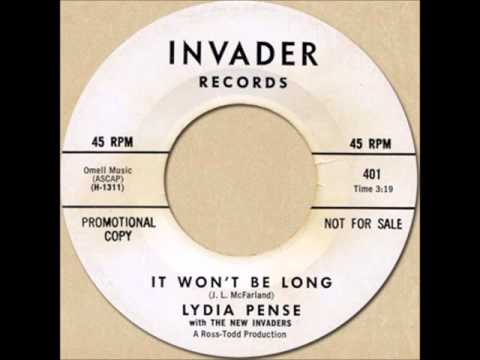 LYDIA PENSE WITH THE NEW INVADERS - IT WON'T BE LONG [Invader 401] 1965