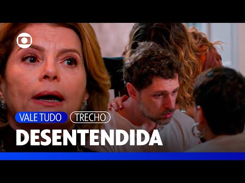 Odete feigns surprise upon seeing Leonardo and laments Ana Clara's death! | Vale Tudo | TV Globo