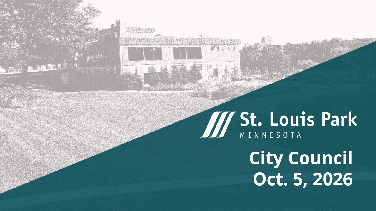 St. Louis Park City Council Oct. 5, 2026