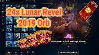 24x Lunar Revel 2019 Orb Opening (Revel Grab Bags) - League of Legends