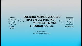 IOCTL in Linux Device Drivers Explained | Safe Kernel-User Space Communication Tutorial