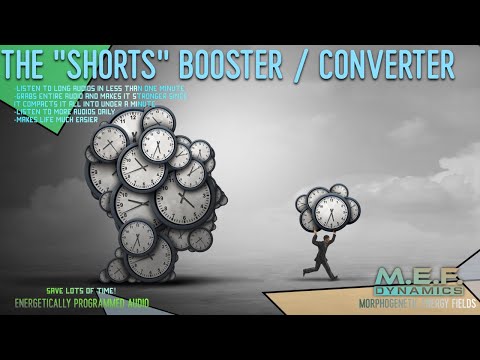 The "Shorts" Booster : Converter (HUGE TIME SAVER!)