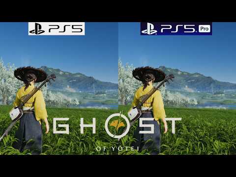 Ghost of Yōtei PS5 vs PS5 Pro - Graphics Comparison - Framerate - Loading Times - 4k