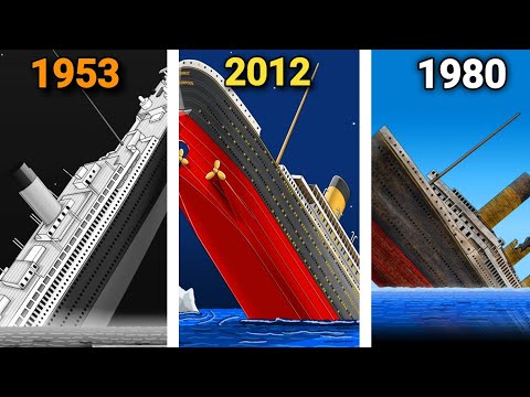 TITANIC Movies by Different Directors (1853, 2012, 1980) 🚢⚓️