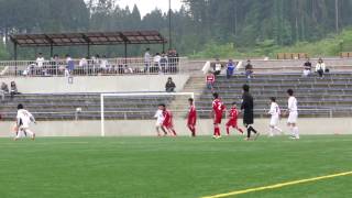 preview picture of video 'クラブユースサッカー選手権(U-15)県予選・準決勝　vs TATEOKA FC'