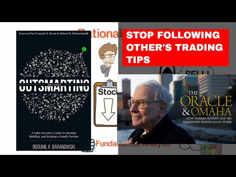Stop following other's trading tips | Outsmarting the crowd Book Summary
