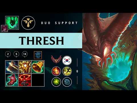 Thresh Support vs Blitzcrank - KR Grandmaster Patch 26.04