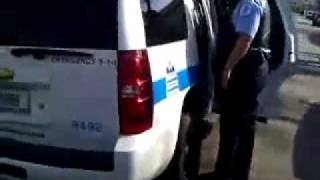 GANGBANGER IN CHICAGO GETTING DROPPED OFF IN A RIVALS HOOD BY CHICAGO POLICE