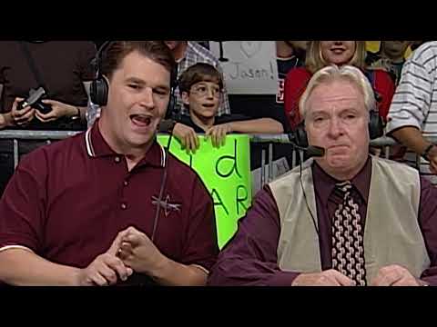 Bobby "The Brain" Heenan pays tribute to Gorilla Monsoon. WCW Monday Nitro, OCT. 11, 1999.