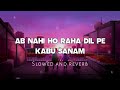 Ab Nahi Ho Raha Dil Pe Kabu Sanam Slowed Reverb Music Ab Nhi Ho Raha