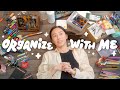 Declutter Organize All My Art Supplies With Me