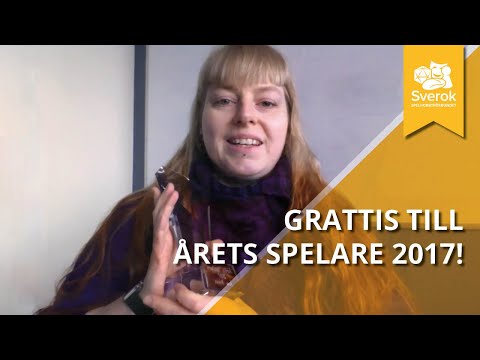 Grattis till Årets Spelare 2017