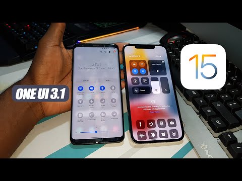 iOS 15 vs One UI 3.1 - iPhone 12 Pro Max vs Galaxy S9+