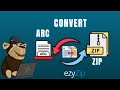 How To Convert ARC To ZIP Online Free No Software Installation Required