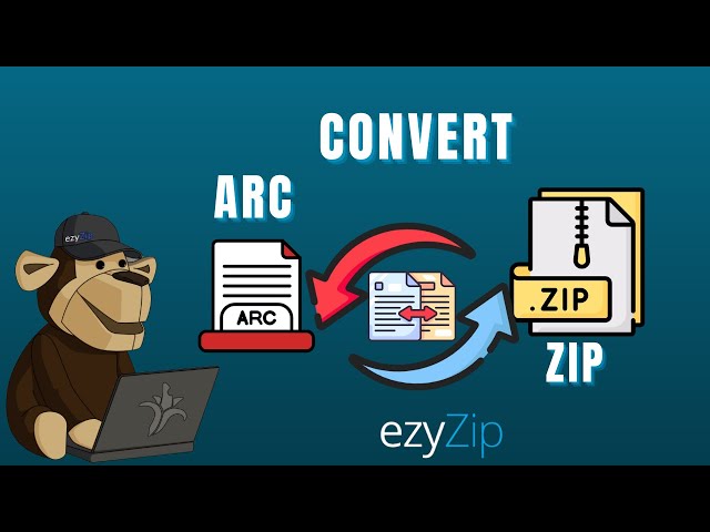 How to Convert ARC to ZIP