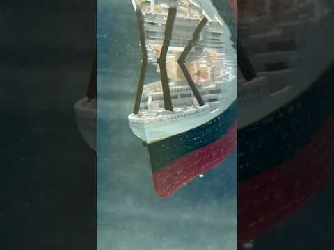 Titanic model that sinks! #titanic