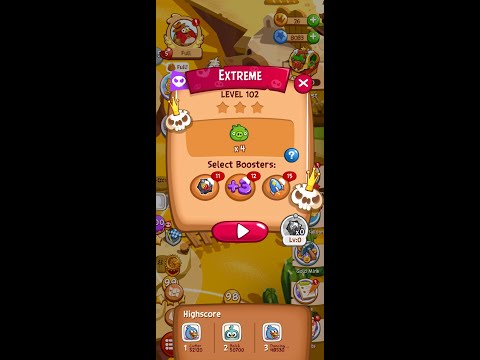 Angry Birds Blast Level 102