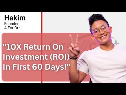 Client testimonial from Hakim, Founder, A For Oral
