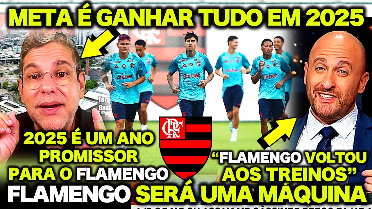 F. LUIS quer GANHAR TUDO com o FLAMENGO em 2025! MENGÃO ESTÁ FOCADO no SUPER MUNDIAL! BAP DEU O PAPO