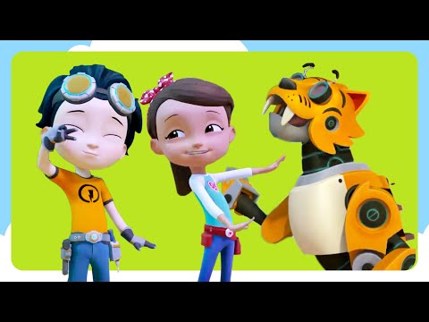 TigerBots’ First Concert +MORE | Rusty Rivets | Cartoons for Kids