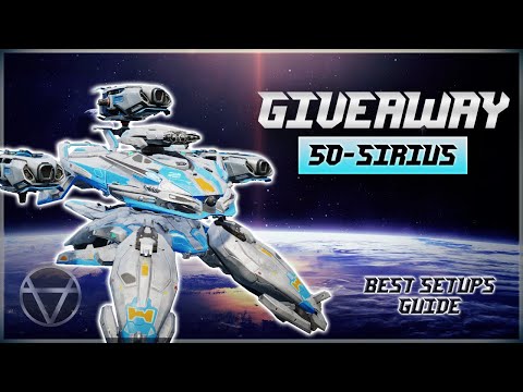 [WR] 🔥 50 Sirius GIVEAWAY & Best Setups GUIDE – Gameplay | War Robots