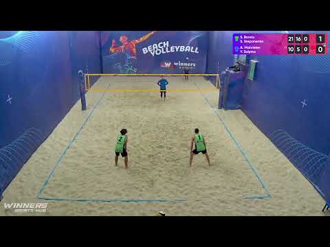 12:50 S. Borets / S. Stepanenko - A. Matvieiev / Y. Sulyma 28.11.2022 | Winners Beach Volleyball