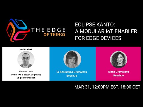 Edge of Things - Eclipse Kanto, A Modular IoT Enabler for Edge Devices