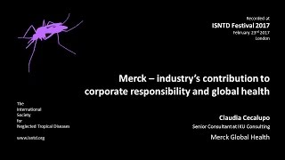 Claudia Cecalupo (Merck): Industry's contribution to corporate responsibility & global healt