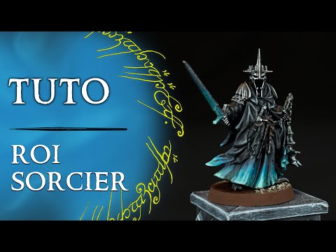 TUTO Comment peindre Le Roi-Sorcier d'Angmar - How to Paint The Witch-King of Angmar