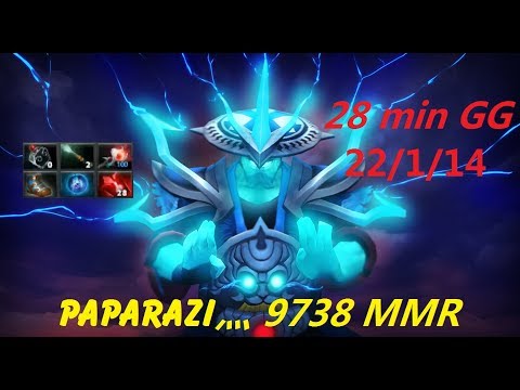 Paparazi 9738 mmr Storm Spirit 28 min GG