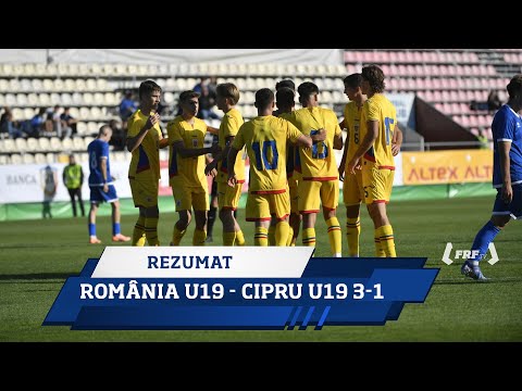 Meci amical: România U19 - Cipru U19 3-1 (Rezumat, 11.10.2025)