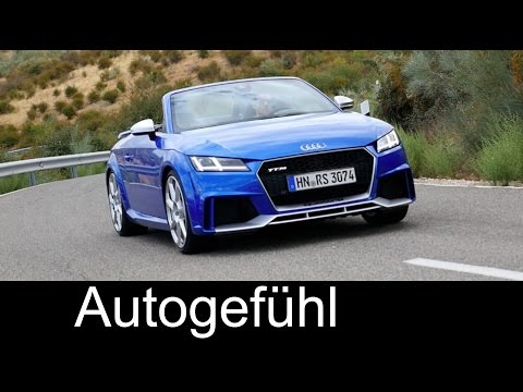 Audi TT RS Sound & Launch Control Accleration 0-100 km/h 0-60 mph 2017 - Autogefühl