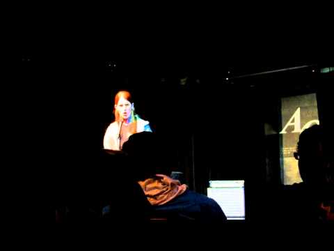 Soap Boxing Slam Nov  7 2011 - Round 1 - Amie Durenberger