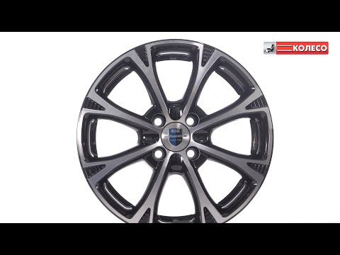 Литые диски K&K Блюз КС606 цвет Алмаз Черный | КОЛЕСО.ру