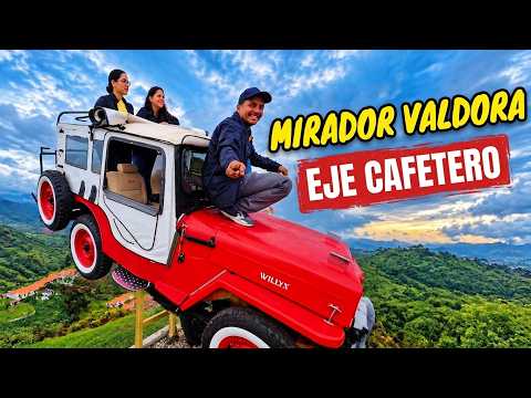 🌄¡El MEJOR MIRADOR del Quindío! 🌄 Ruta La Tebaida - Mirador Valdora