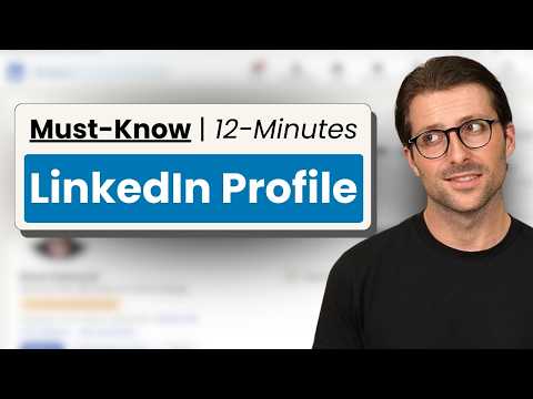 Create an Incredible LinkedIn Profile in 12 Minutes - YouTube