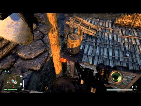 Far Cry 4 - Keo Logging Camp Outpost #19 Liberated: "Buzzsaw" (Signature MG) Royal Army Combat