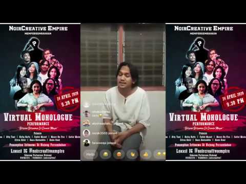 Virtual Monologue Performance - Saiful Wazien