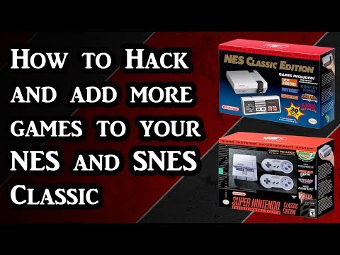 How to Hack and add games to your NES and SNES Classic using Hakchi CE (Tutorial)