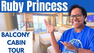 Ruby Princess Balcony Cabin Tour