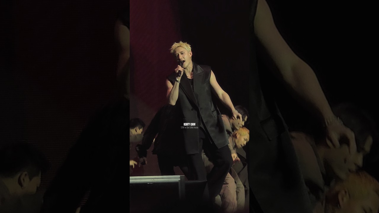 やっぱステージに立って歌ってる姿が最高すぎてこれを見る為に世界中飛んで行けるって、ここのパートが痺れすぎて改めて思ったよ❗️260405 DIVINE #BangChan #방찬