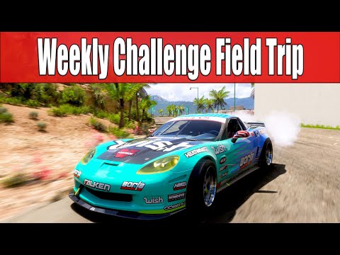 Forza Horizon 5 Weekly Challenge Field Trip - Formula Drift #777 Chevrolet Corvette