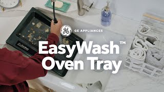 GE Appliances Range with EasyWash Oven Tray