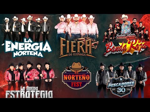 La Fiera De Ojinaga, La Maquinaria, La Energía Norteña, Banda Roja |  Norteñas Más Mamalonas Mix
