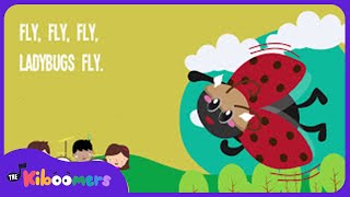 Ladybug Song | Kids Song | Nursery Rhyme | Lyrics